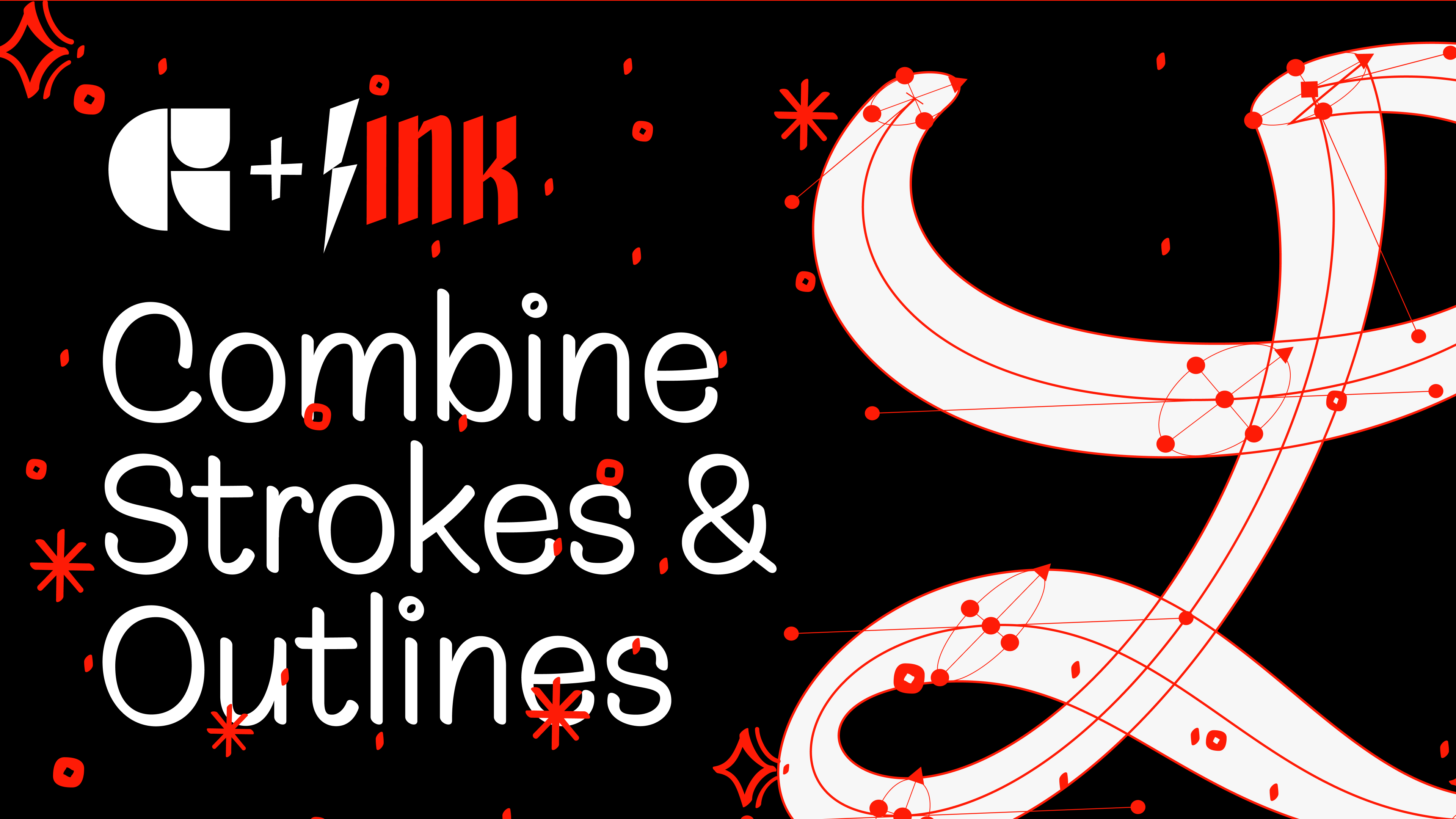 Combine strokes and outlines